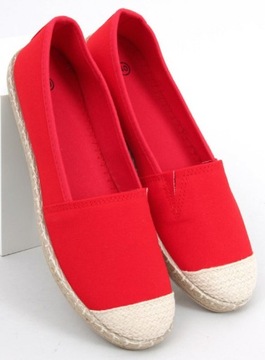 Espadryle damskie CASTO RED 37