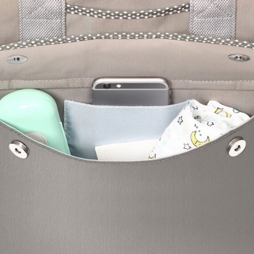 BabyOno Рюкзак для мамы/коляски LONDON LOOK розовый 1425/02