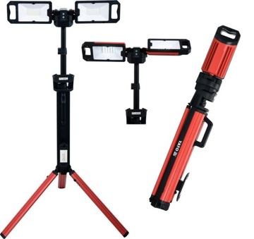 REFLEKTOR LED NAŚWIETLACZ SIECIOWO-AKUMULATOROWY