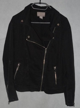 Elastyczna jeansowa ramoneska H&M 52 męska