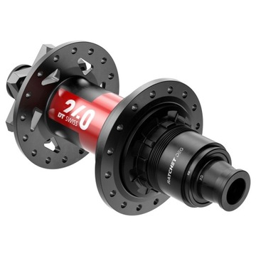 Piasta DT SWISS 240 32 otw. J-Bend 157/12 IS DEG Sram XD ratchet 90 zębów