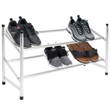 ШКАФ ДЛЯ ОБУВИ ПОЛКА ПОЛКА ПОДСТАВКА ОРГАНИЗАТОР ХРАНЕНИЕ РЕГУЛИРУЕМАЯ 62-115 см