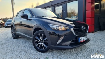 Mazda CX-3 Crossover 2.0 SKY-G 120KM 2017 Mazda CX-3 2.0benz Manual Navi LIFT kamera climatronic 100 bezwypadek Skora, zdjęcie 6