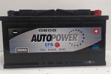 AKUMULATOR AUTOPOWER 12V 100Ah 940A EFB Start-Stop