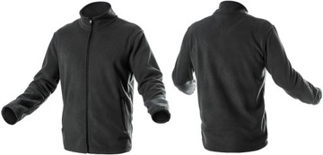 BLUZA MĘSKA POLAROWA ROBOCZA CZARNA HOGERT 58 3XL