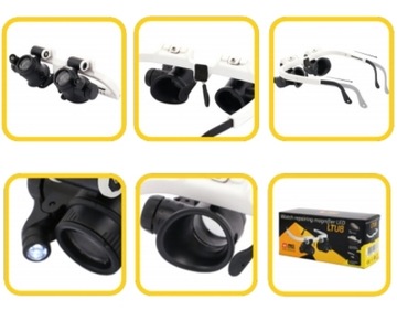 ЧАСОВЫЕ МАГНИТНЫЕ СТЕКЛА увеличительное стекло x23