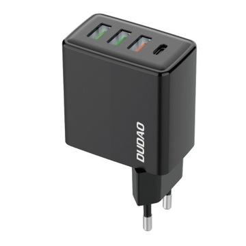 SZYBKA ŁADOWARKA SIECIOWA 3X USB/1X USB TYP C 20W