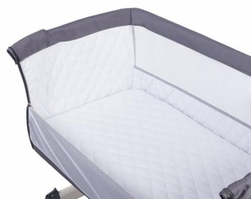 Lionelo Theo Темно-серая приставная кровать