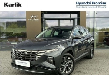 Hyundai Tucson IV SUV 1.6 T-GDI 48V 180KM 2023 Hyundai Tucson SMART LED Gwarancja 4X4 Wyjatkowy kolor Kamera cofania