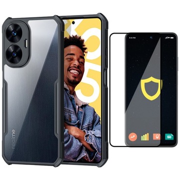 ETUI PANCERNE BEETLE OBUDOWA DO REALME C55 + SZKŁO