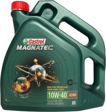 CASTROL MAGNATEC 10W40 БЕНЗИНОВОЕ МАСЛО 4Л