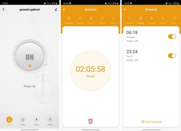 Inteligentne gniazdko Wifi Tuya Smart + watomierz