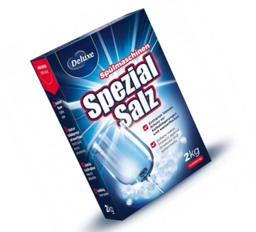 Sól do Zmywarki Gruboziarnista Deluxe 2kg Niemiecka Jakość