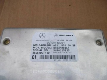 MERCEDES W220 W211 MODUL TEL.