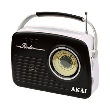 RADIO PRZENOŚNE RETRO USB AKAI APR-11B