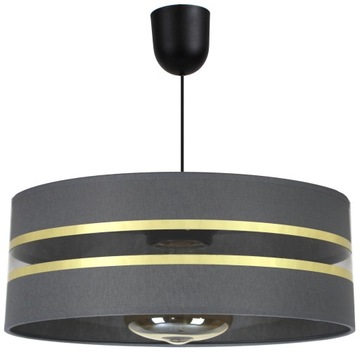 LAMPA WISZĄCA SUFITOWA ŻYRANDOL ABAŻUR CIEN DUŻA