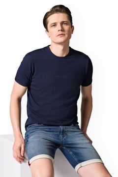 Koszulka T-shirt Granat z Logo Steph Lancerto M