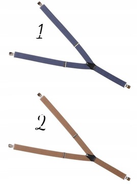 ZIELEŃ BUTELKOWA KLASYCZNE GŁADKIE SZELKI MĘSKIE