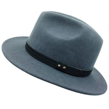 Kapelusz FEDORA OUTBACK W6041 szary 61