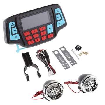 USB Bluetooth водонепроницаемый мотоцикл аудио звук