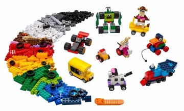 LEGO Classic 11014 «Кубики на колесах»