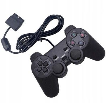 PAD GAMEPAD KONTROLER DO PS2 PRZEWODOWY USB WIBRACJE PLAYSTATION AK117A