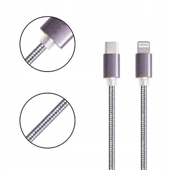 WYSOKIEJ JAKOŚCI KABEL USB TYP C- APPLE x 2 OPLOT