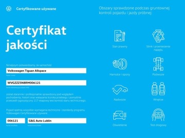 Volkswagen Tiguan Allspace SUV Facelifting 2.0 TDI SCR 150KM 2023 Volkswagen Tiguan Allspace Salon PL FV23 Panorama Hak Webasto Leasing, zdjęcie 4