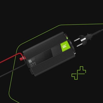 Преобразователь GREEN CELL 12В/230В 1000Вт/2000Вт