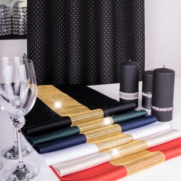 Скамейка ZIRCONIA 40x160, декоративная черно-серебристая полоса