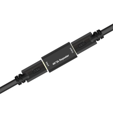 Wzmacniacz sygnału HDMI 4k*2k REPEATER 2160p złączka