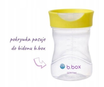 КРЫШКА ДЛЯ ТРЕНИРОВОЧНОЙ КРУЖКИ B.BOX, ЛИМОН