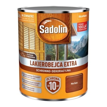 SADOLIN LAKIEROBEJCA EXTRA DO DREWNA 0,75L MERBAU