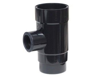 Łapacz / zbieracz wody deszczowej 100mm czarny