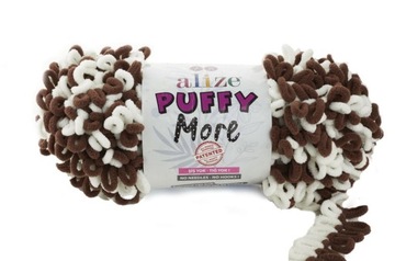 Włóczka Alize Puffy More nr 6288 dwukolorowa