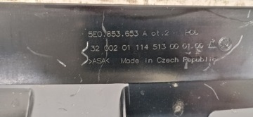 Skoda Octavia III 3 5E0 Lift RS VRS Манекен Решетка 2017-2020 гг.