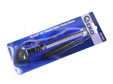 РЕЗАК ДЛЯ ОБОЕЙ GEKO ЛЕЗВИЕ 100X18X0,5 ММ G01842