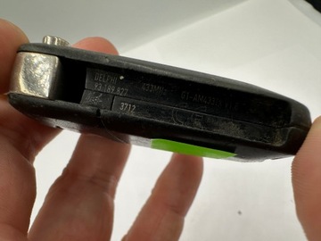 KLÍČ KLÍČEK OVLÁDAČ OPEL CORSA D DELPHI G1 433 MHZ 93189827