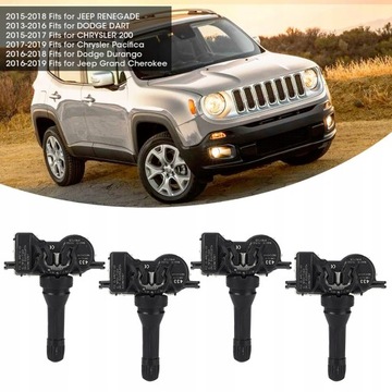 ДАТЧИКИ ДАВЛЕНИЯ TPMS68252493AB 68105280F, 4 шт.
