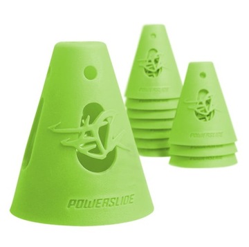 КОНУСЫ ДЛЯ ФРИСТАЙЛА POWERSLIDE, ЧАШКИ ДЛЯ СЛАЛОМА, 10 шт.