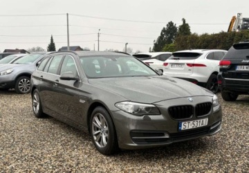 BMW Seria 5 F10-F11 2014 BMW Seria 5 Samochod z gwarancja 2.0 Diesel 136KM, zdjęcie 9