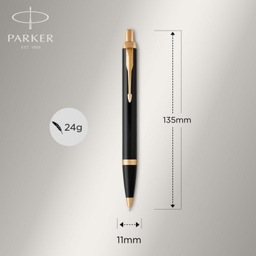 РУЧКА PARKER IM DUO BLACK GT + ДОЛГ + БЕСПЛАТНАЯ ГРАВИРОВКА!