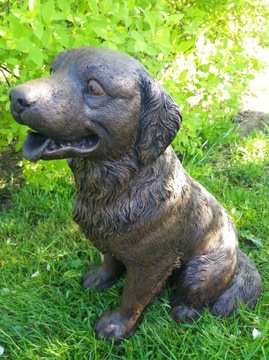 Бетонная фигура, украшение для собаки, фигурка лабрадора, садовая