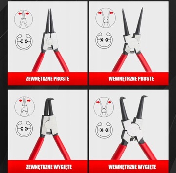 ЩИПЦЫ ДЛЯ УСТАНОВКИ КОЛЬЦОЛЕЗЦИЙ НАБОР 200