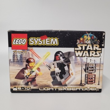 7101 Lego Star Wars System Qui Gon Maul MISB 1999