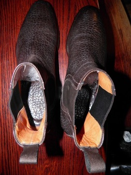 SANTONI EXTRA МУЖСКИЕ БОТИНКИ / Ботинки Челси размер 42