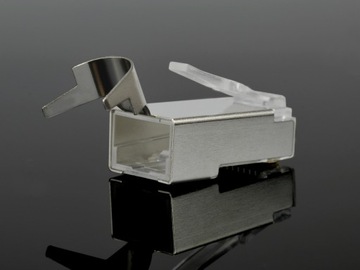 NEKU Вилка экранированная FTP STP RJ45 кат.6a 7 10шт.