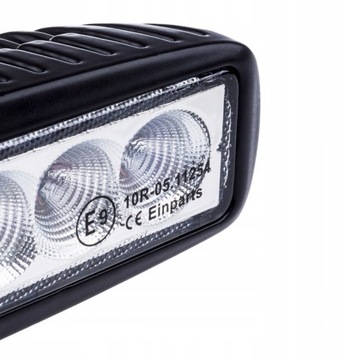 СВЕТОДИОДНАЯ ГАЛОГЕННАЯ РАБОЧАЯ ЛАМПА LED 18Вт CREE 60