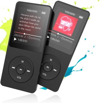 MP3 PLAYER 16GB BLUETOOTH TFT RADIO AMV 1,8 cala