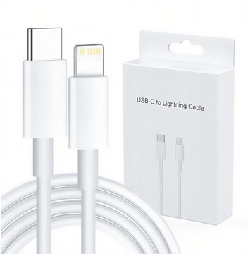 KABEL USB TYP-C - LIGHTNING 1M DO APLLE IPHONE I NIE TYLKO